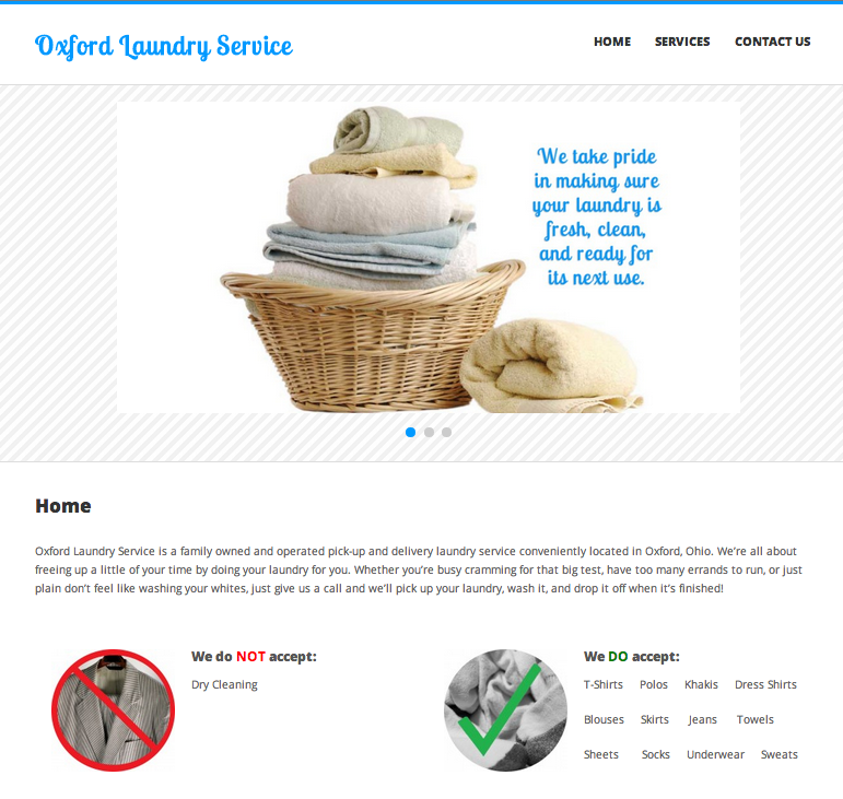 Oxford Laundry Service